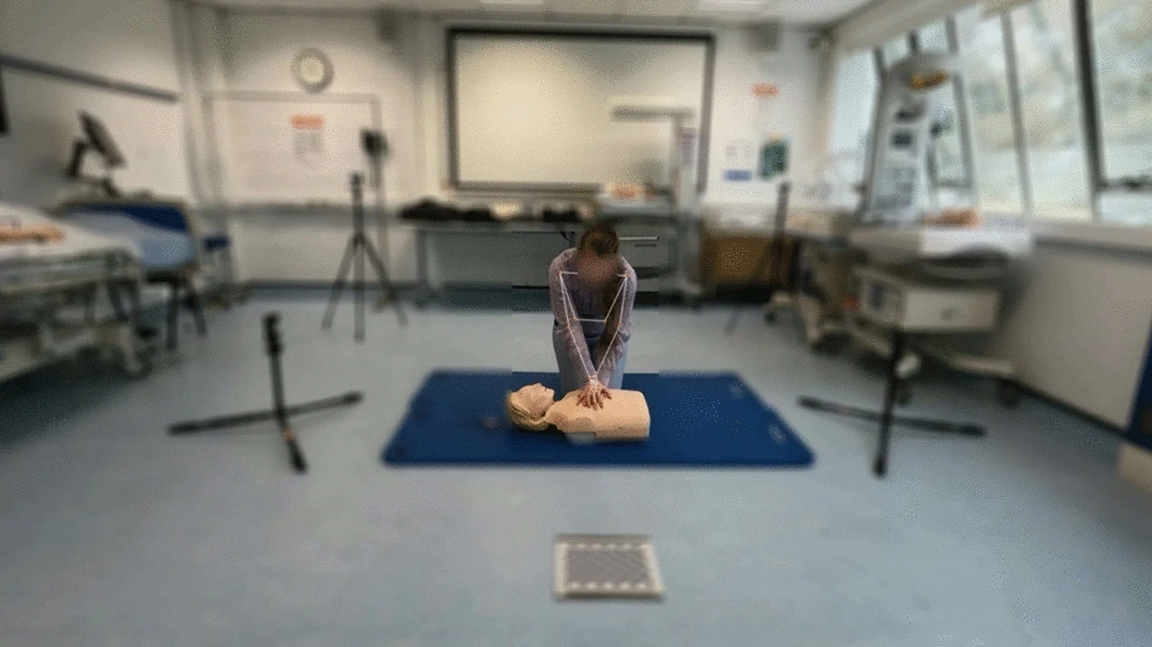 CPR skill assessment visualization